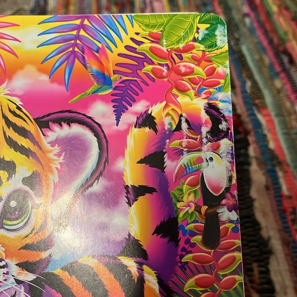 Lisa Frank notebook journal diary paint with water bundle lot art rainbow new